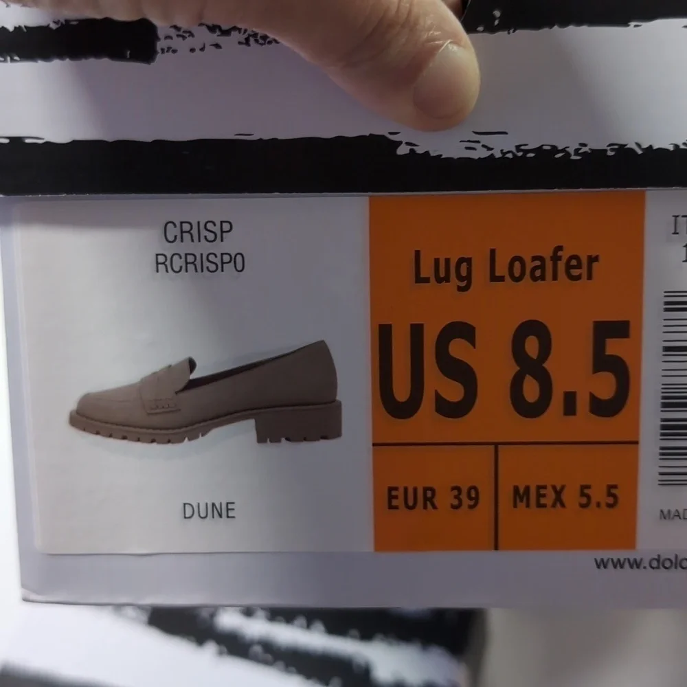 Dolce Vita Crisp Lug Loafer